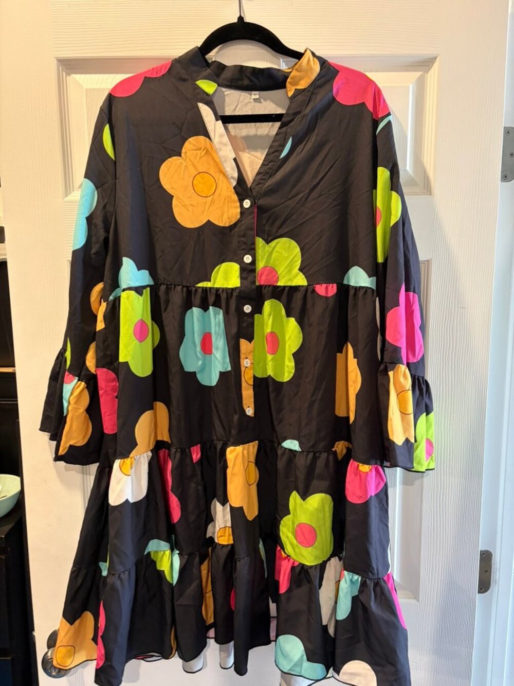 Flower flowy dress